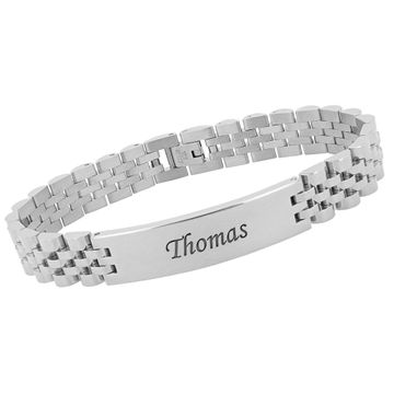 Armband Edelstahl mit Gravur - 2898