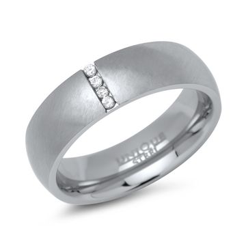 Ring Zirkonia mit Gravur - 0801