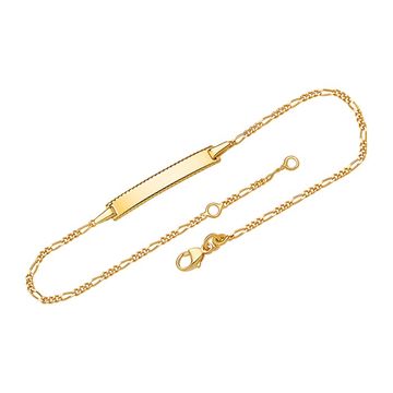 Ident Armband Gold mit Gravur - 1790