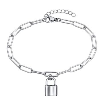 Liebesschloss Armband mit Gravur - 2621