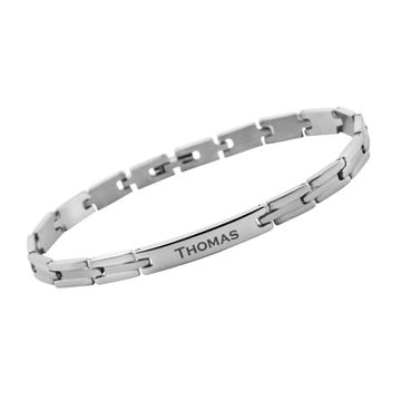 Edelstahl Armband mit Gravur - 2479