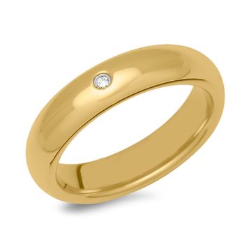 Ring Zirkonia mit Gravur - 1436