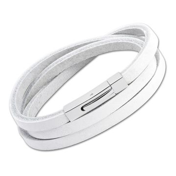 Armband Leder Weiss - 0053