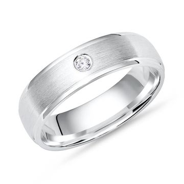 Ring Zirkonia mit Gravur - 1005
