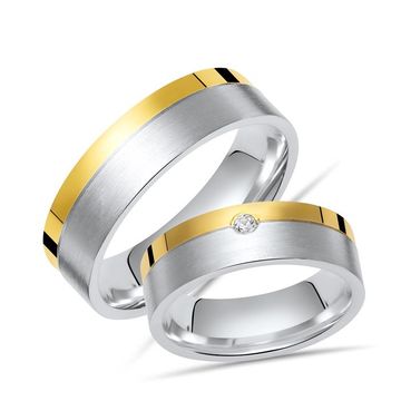 Eheringe Silber mit Gravur - 1281