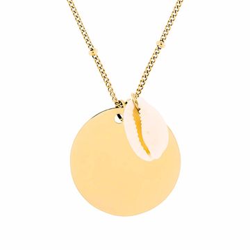 Muschel Anhänger mit Gravur - 2389