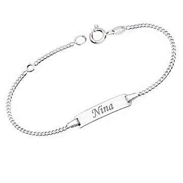 Armband Silber mit Gravur 0211