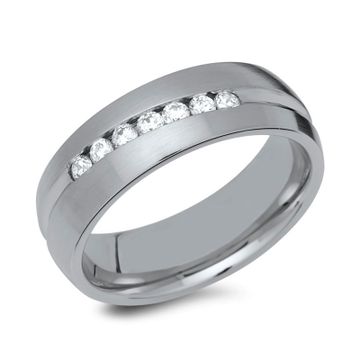 Ring Zirkonia mit Gravur - 1441