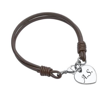 Armband Leder mit Gravur - 1782