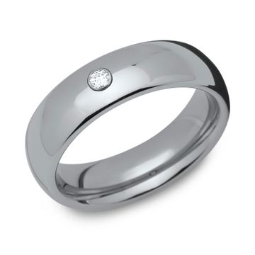 Ring Wolfram mit Gravur - 0410