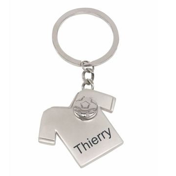 Schlüsselanhänger Fußball mit Gravur - 0840