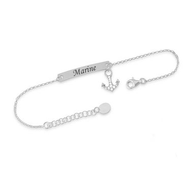 Anker Armkettchen mit Gravur - 2311