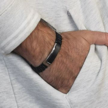 Armband Edelstahl mit Gravur - 2913