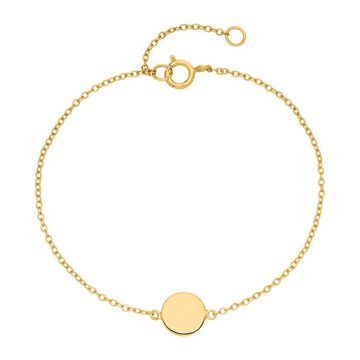 Armband Silber vergoldet mit Gravur - 2290