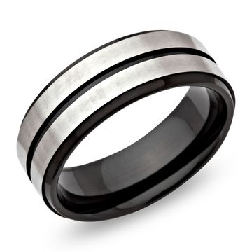 Ring Edelstahl mit Gravur - 0366
