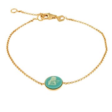 Armband Schutzengel Silber mit Gravur - 1754