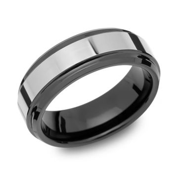 Ring Wolfram mit Gravur - 0406