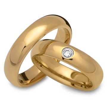 Eheringe Wolfram mit Gravur - 1482