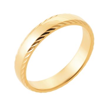 Ring vergoldet mit Gravur - 2908