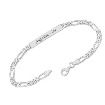 Armband Silber mit Gravur - 0213