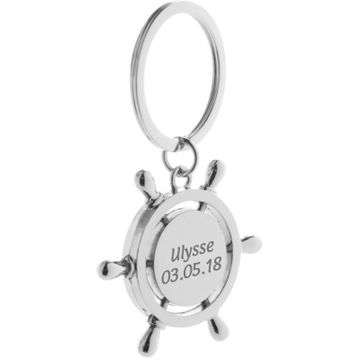 Schiff Steuerrad Schlüsselanhänger - 2490