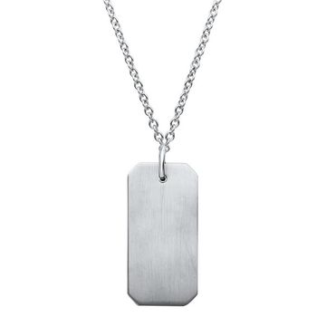 Anhänger Edelstahl Dogtag mit Gravur - 0966