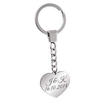 Schlüsselbund mit Anhänger Herz - 2535