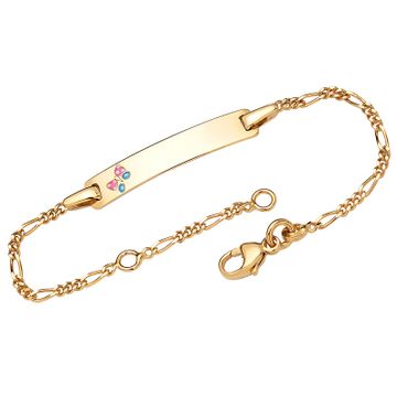 ID Armband Gold mit Gravur - 1240