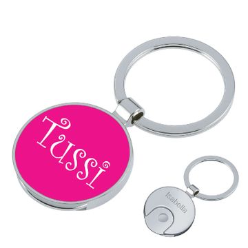 Schlüsselanhänger Tussi mit Gravur - 1179