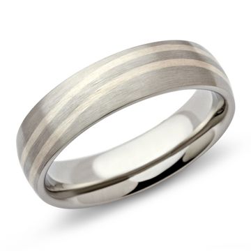 Ring Edelstahl mit Gravur - 0362