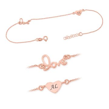 Fußkettchen mit Gravur - 2181