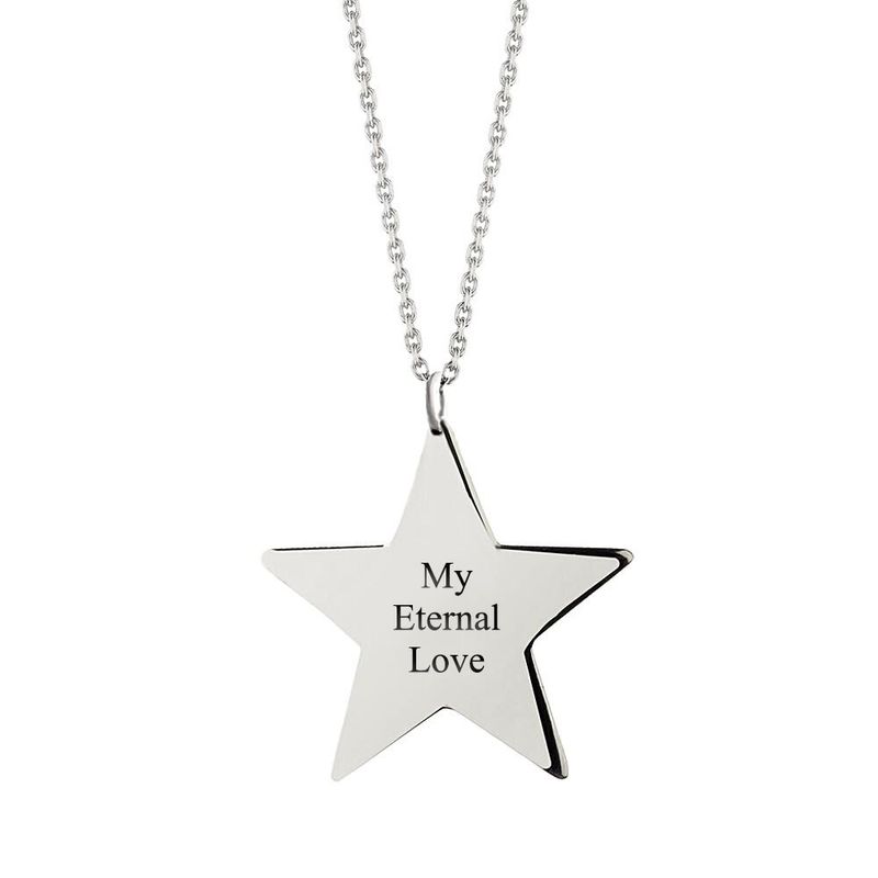 Pendentif Vintage En Forme D'étoile - Bijou Moderne - Occasion En Parfait état