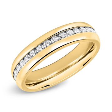 Ring Zirkonia mit Gravur - 0418