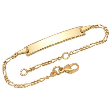 ID Armband Gold mit Gravur - 1243
